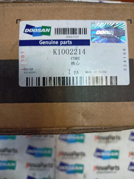 K1002214 Радиатор отопителя (ОРИГИНАЛ) 1